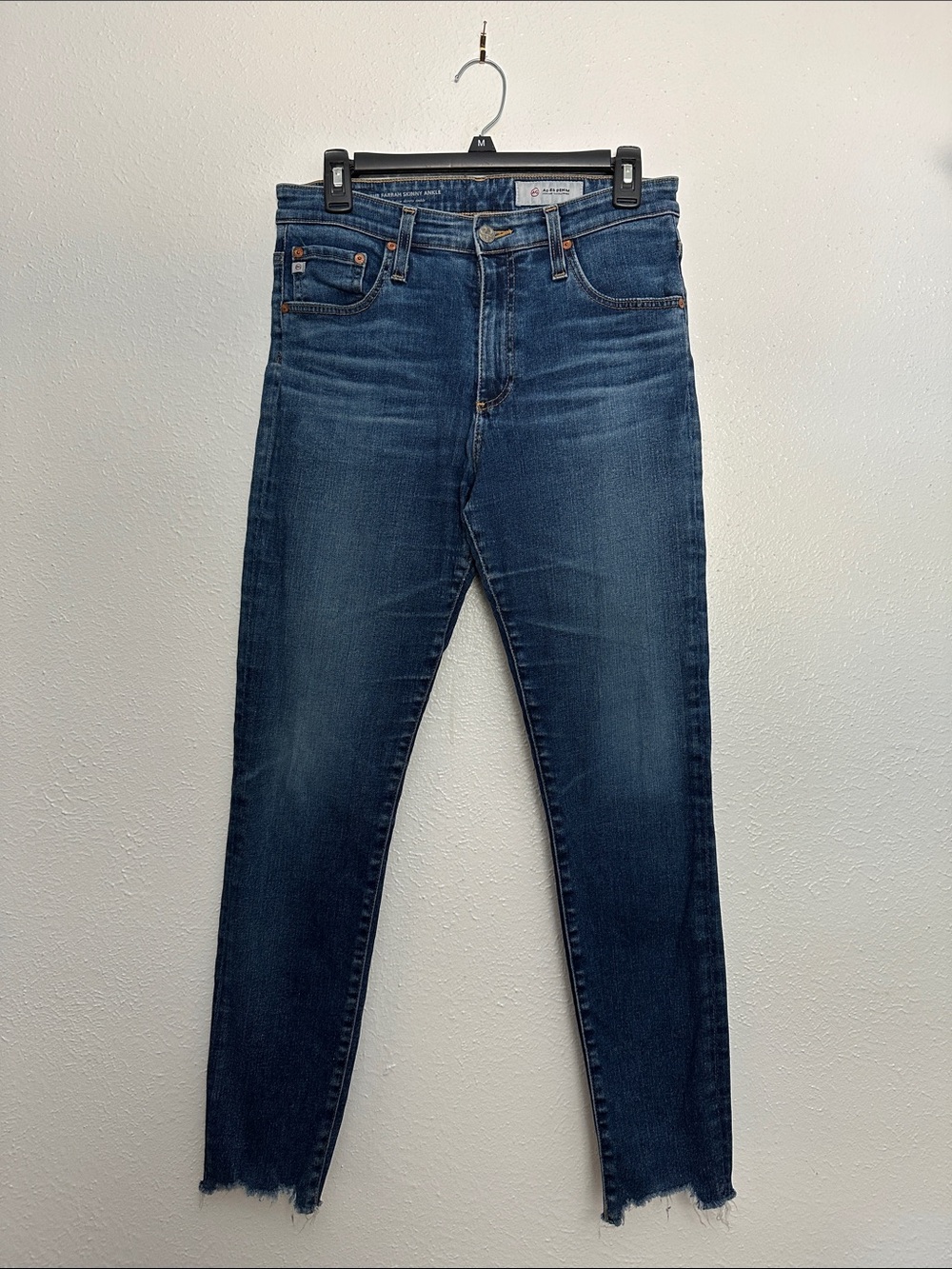 AG Adriano Goldschmied High Rise Skinny Ankle Jeans
